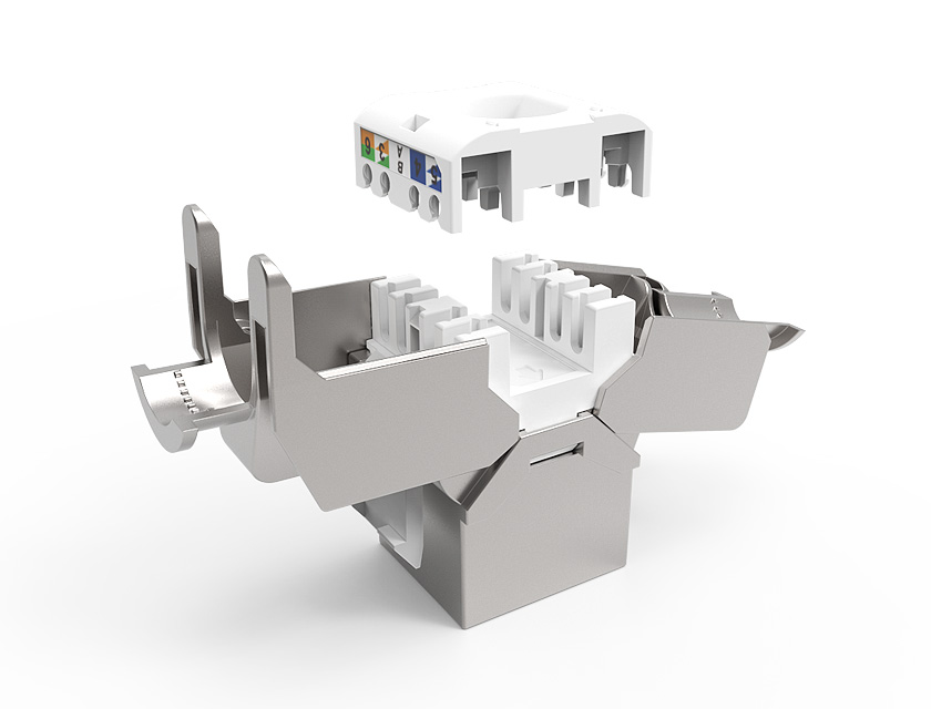 免打網(wǎng)絡(luò)模塊打線方式是什么?免打模塊如何裝網(wǎng)線?