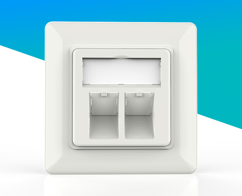 英曼80型-網絡面板，電腦插座-單口/雙口/三口 Network Face Plate