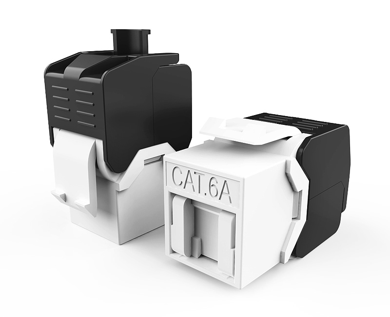 英曼-超六類/防塵/免打網(wǎng)絡(luò)模塊Keystone Jack