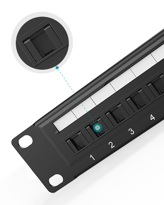 1U24口-網絡配線架