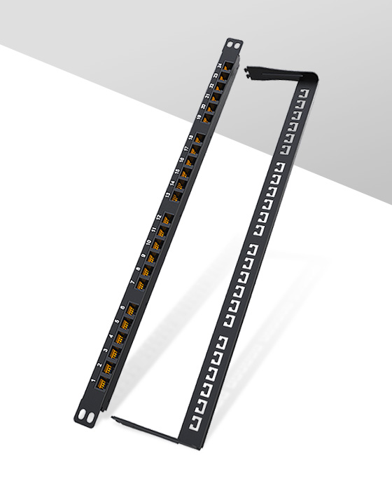 0.5U24口-超薄網(wǎng)絡(luò)配線架