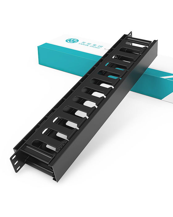 1U24口-塑料理線架