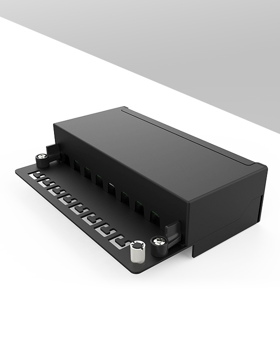 1U 8 ports Patch Panel