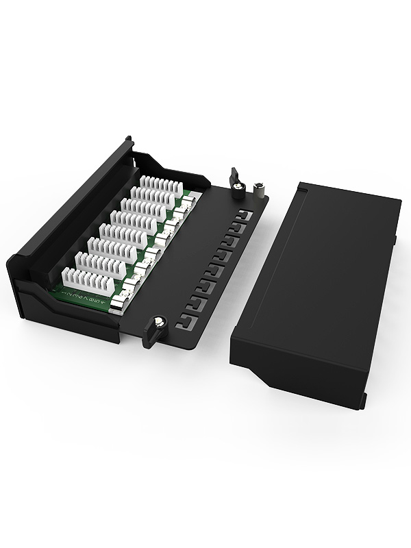 1U 8 ports Patch Panel