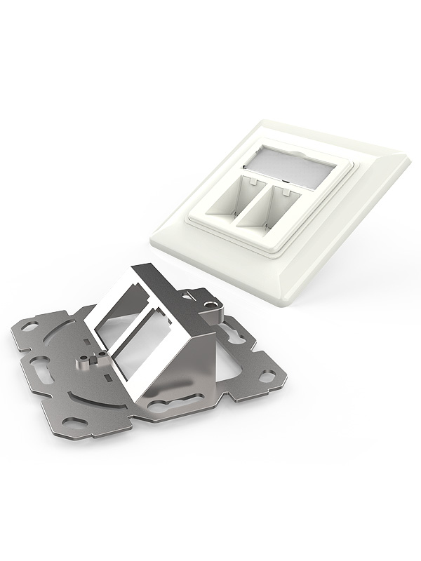 80 Type Network RJ45 Faceplate