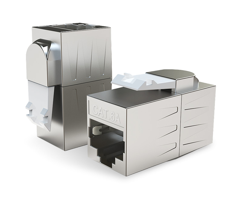 英曼鋅合金-網(wǎng)絡(luò)直通頭，網(wǎng)線對接延長器