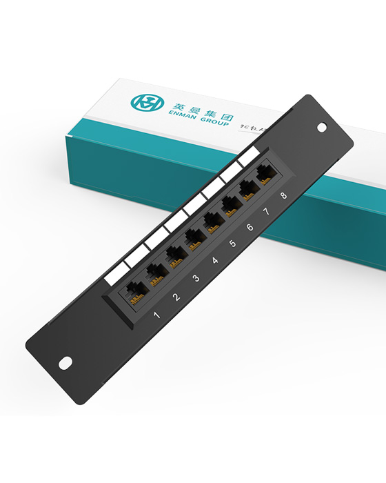 1U8口-弱電款網絡配線架
