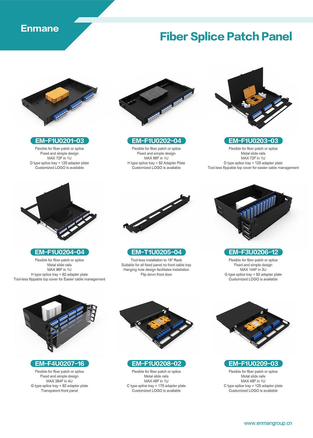 Fiber Splice Patch Panel