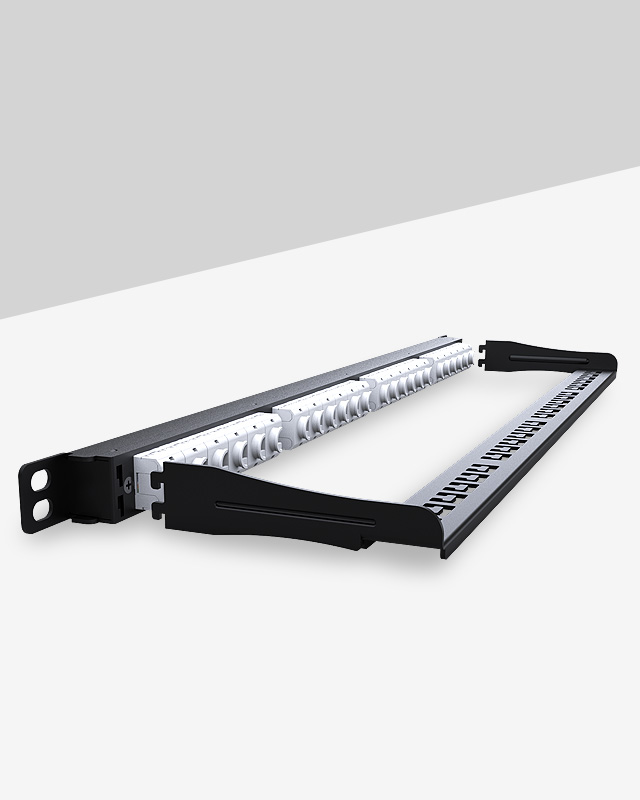 0.5U24口-超薄網(wǎng)絡(luò)配線架