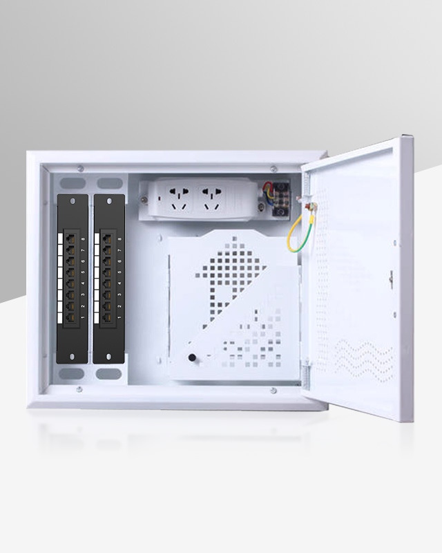 1U8口-弱電款網絡配線架