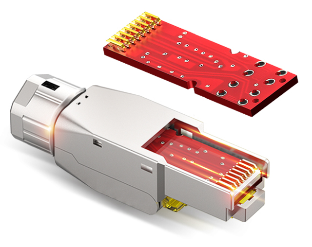 八類(lèi)鋅合金免打水晶頭
